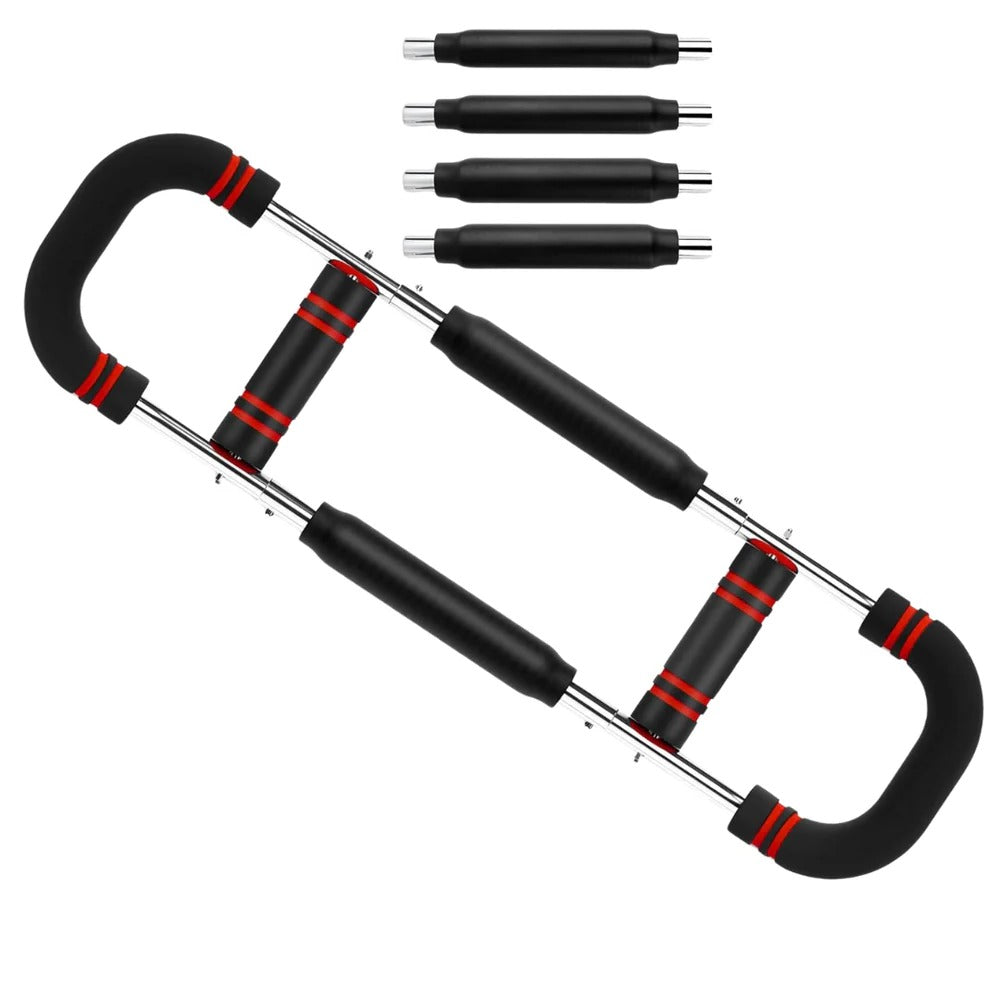 Adjustable Resistance Chest and Arm Trainer for Total Strength