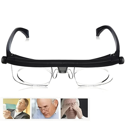 Versatile Focus Glasses with Easy Dial Adjustment
