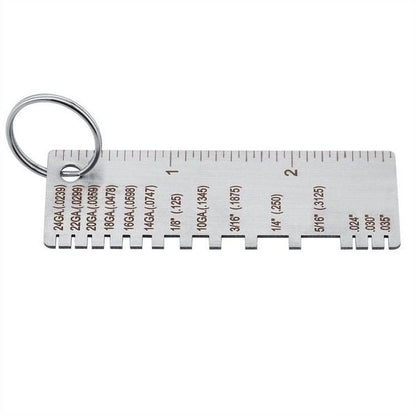 Precision Dual-Use Thickness Gauge for Metal Working Projects