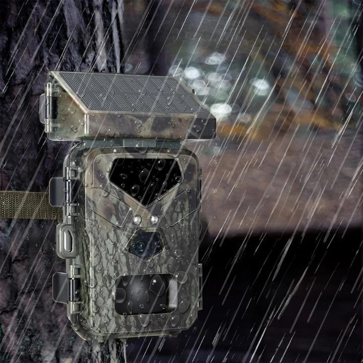 Eco-Friendly Outdoor Surveillance Camera with Infrared Vision