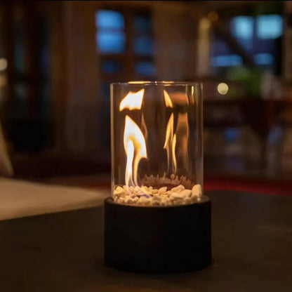 Elegant Desktop Flame for Cozy Indoor Ambiance