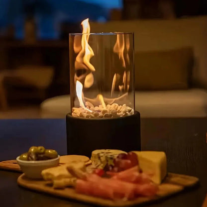 Elegant Desktop Flame for Cozy Indoor Ambiance