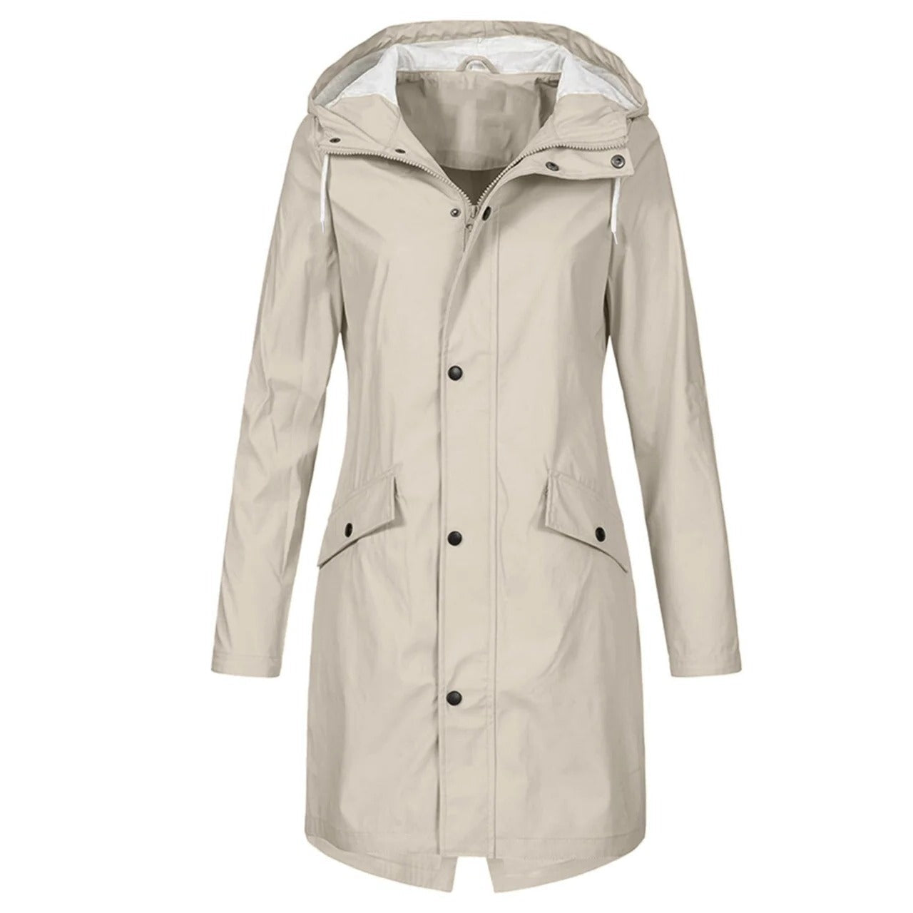 Stylish Women's Rain Jacket for All-Weather Protection