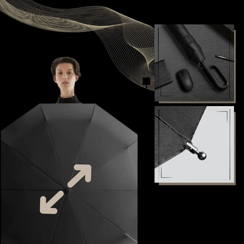Quick-Deploy Windproof Canopy Umbrella