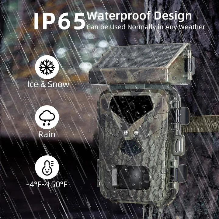Eco-Friendly Outdoor Surveillance Camera with Infrared Vision