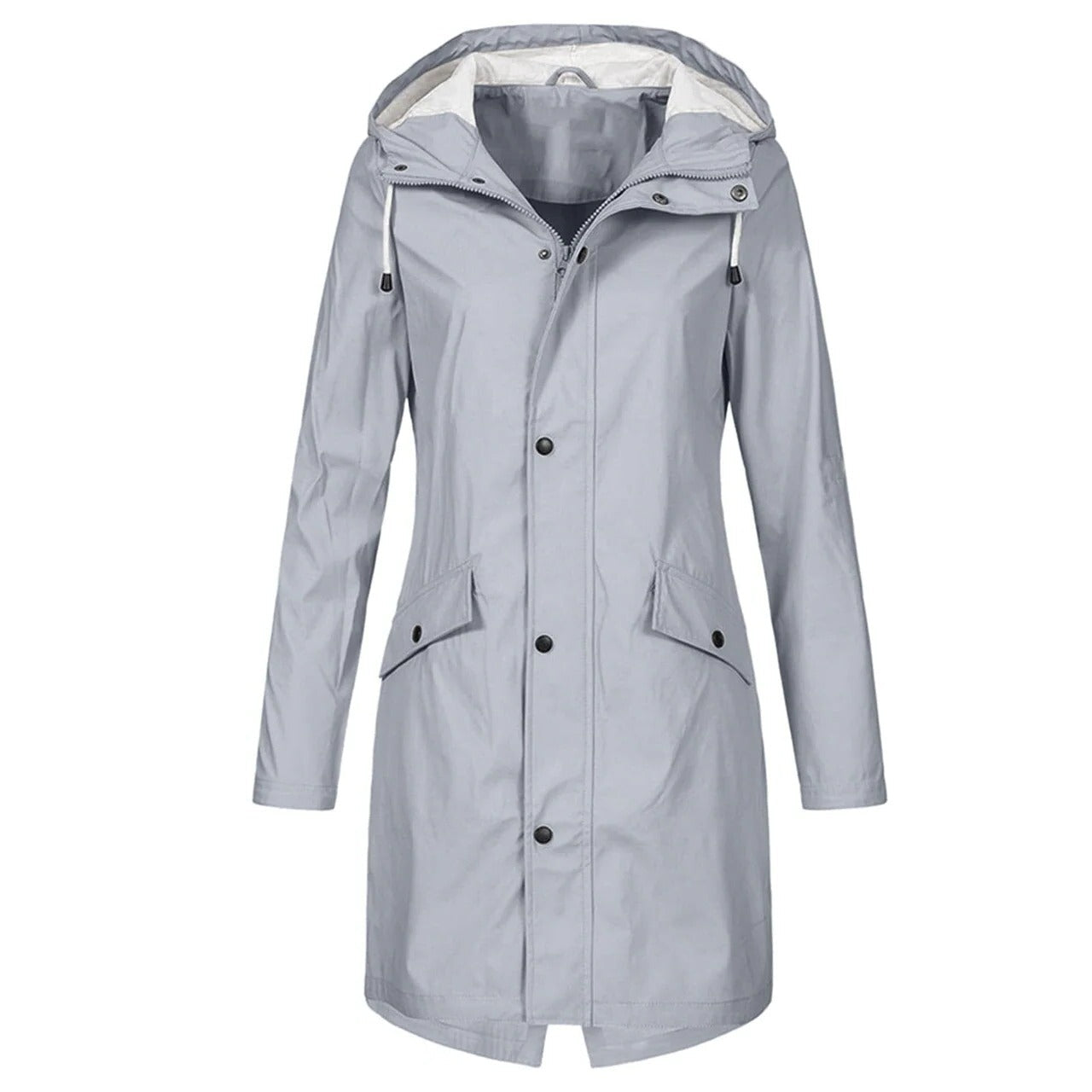 Stylish Women's Rain Jacket for All-Weather Protection