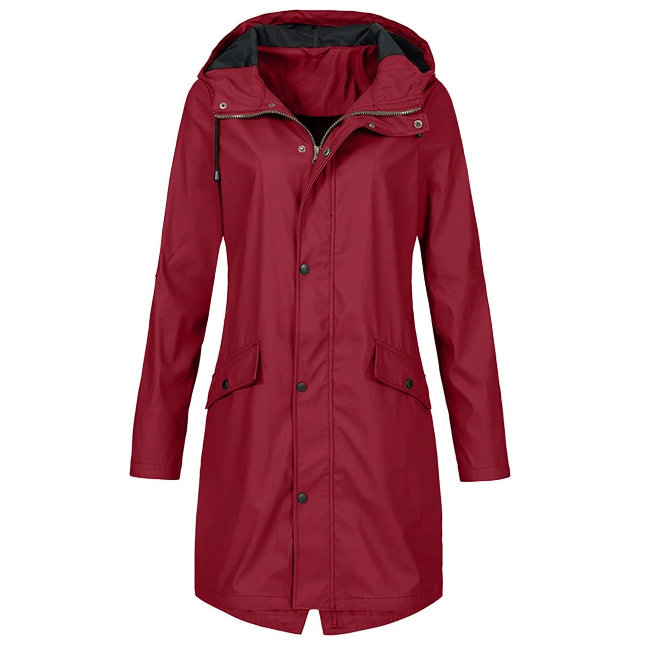 Stylish Women's Rain Jacket for All-Weather Protection