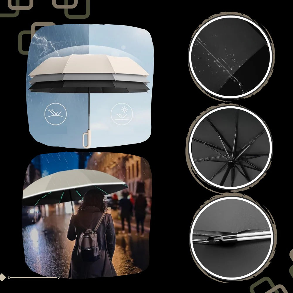 Quick-Deploy Windproof Canopy Umbrella