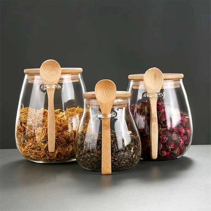 Sealed Kitchen Storage Jars for Maximum Freshness
