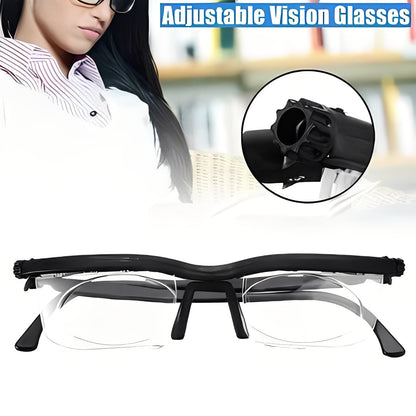 Versatile Focus Glasses with Easy Dial Adjustment