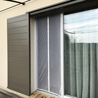 Insect-Blocking Magnetic Door Screen for Effortless Airflow