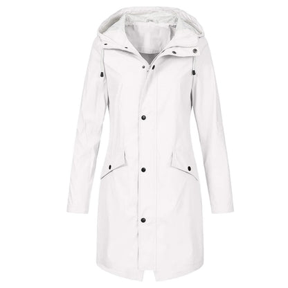 Stylish Women's Rain Jacket for All-Weather Protection