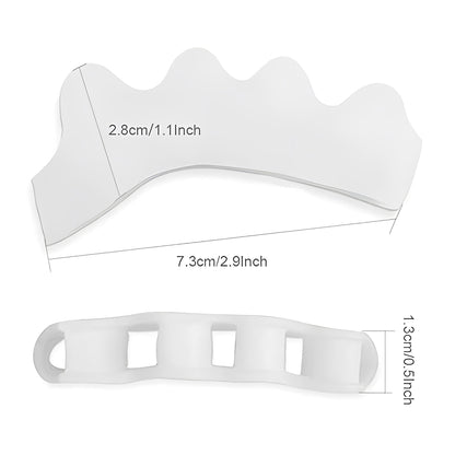 Comfort Fit Toe Spacers for Natural Alignment, 1 Pair
