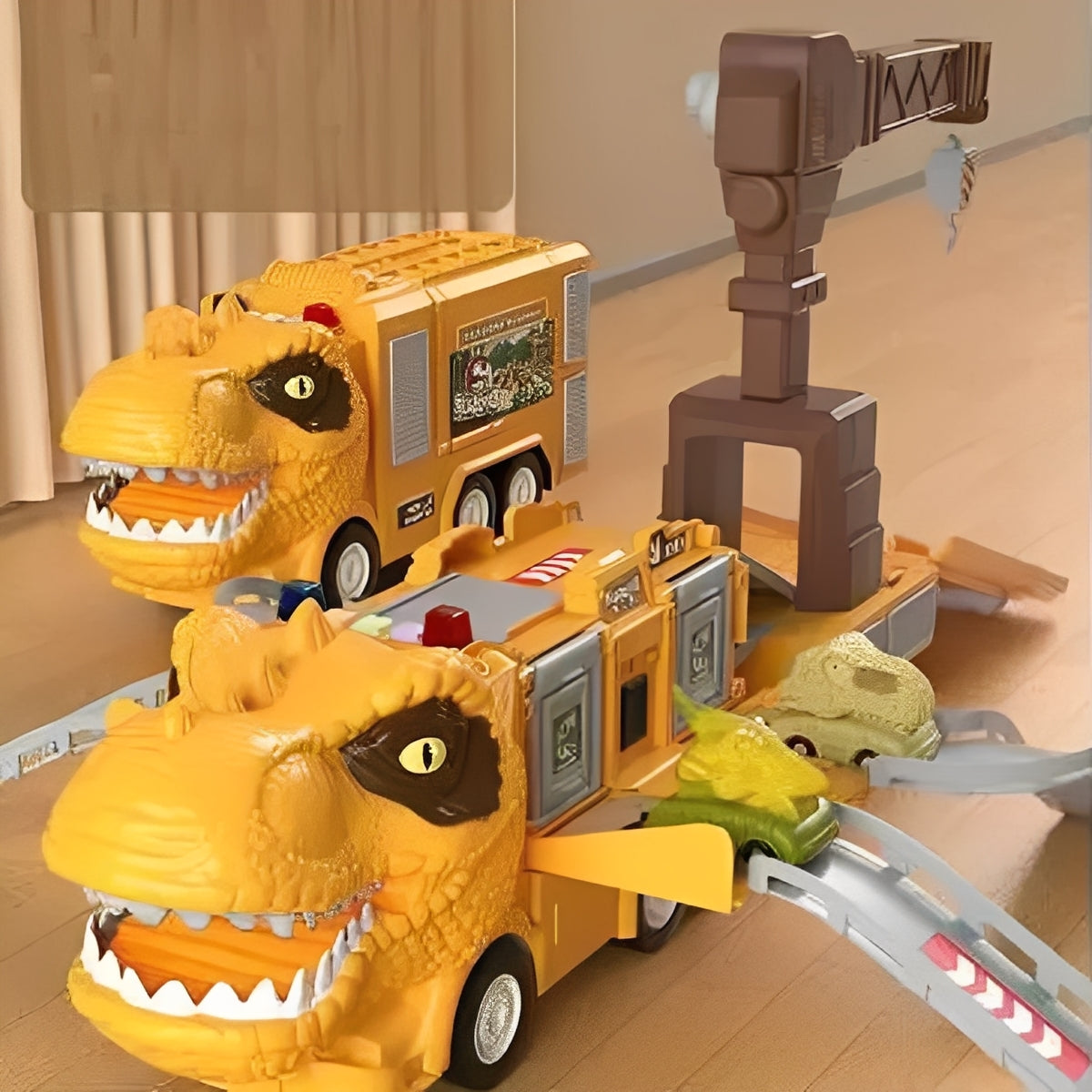 Transforming Dinosaur Adventure Truck for Kids