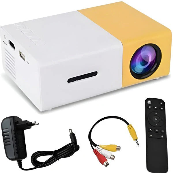 Versatile Portable Projector for Ultimate Home Entertainment