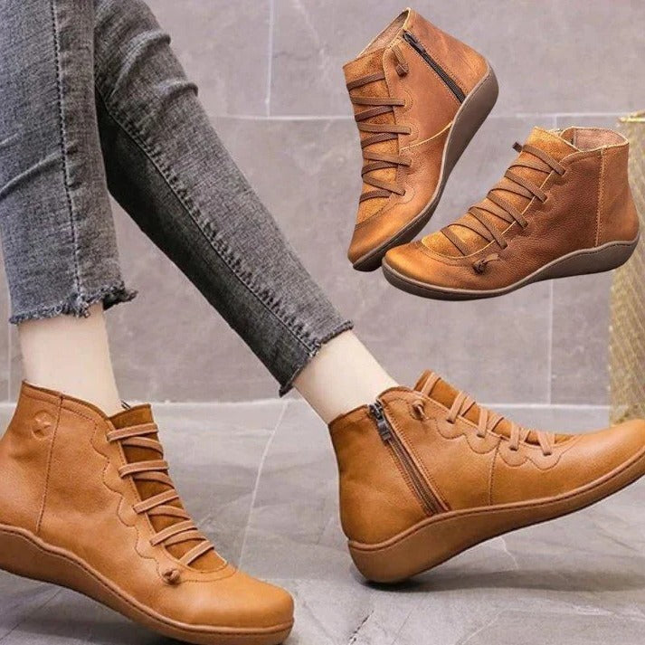 Chic Women's Ankle Boots with Comfortable Fit and Stylish Design