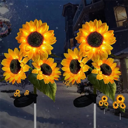 Brighten Your Garden with Solar-Powered Daisy Stake Lights