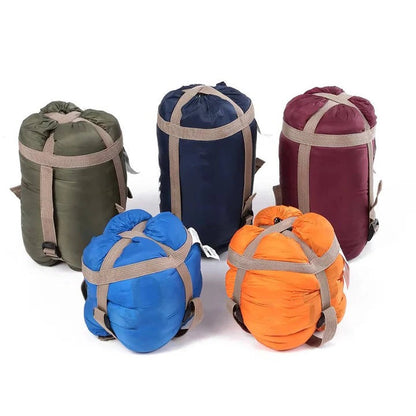 Ultra-Compact Camping Sleeping Bag with Versatile Blanket Feature
