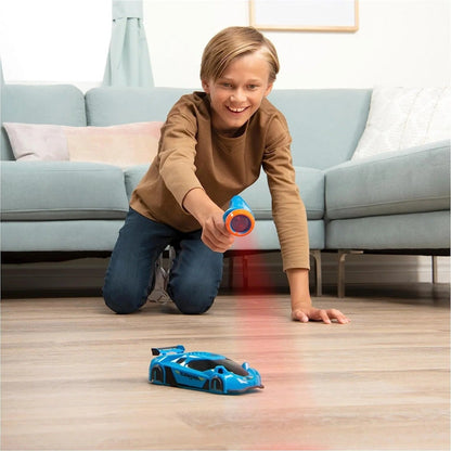 Gravity-Defying RC Car with Laser Guidance System