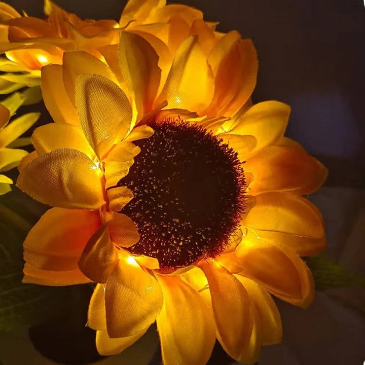 Charming Floral LED Night Light with Adjustable Brightness