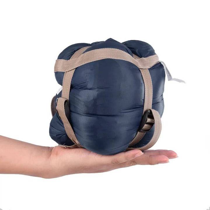 Ultra-Compact Camping Sleeping Bag with Versatile Blanket Feature