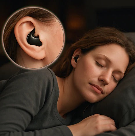 Compact Wireless Earbuds with Microphone and Charging Dock