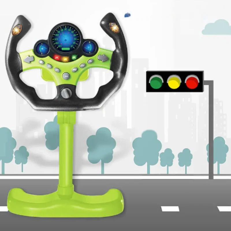 Adventure Steering Wheel for Kids with Interactive Features