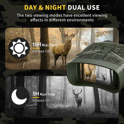Enhanced Night Vision Binoculars for Wildlife Observation