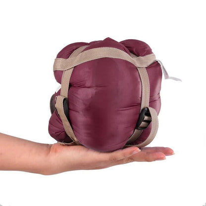 Ultra-Compact Camping Sleeping Bag with Versatile Blanket Feature
