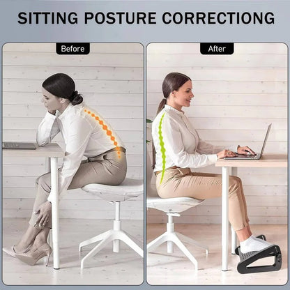 Adjustable Comfort Footrest with Non-Slip Design for Desk Use