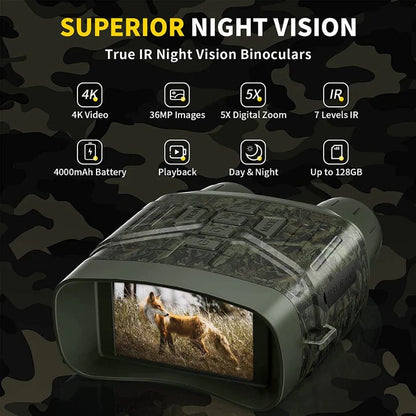 Enhanced Night Vision Binoculars for Wildlife Observation