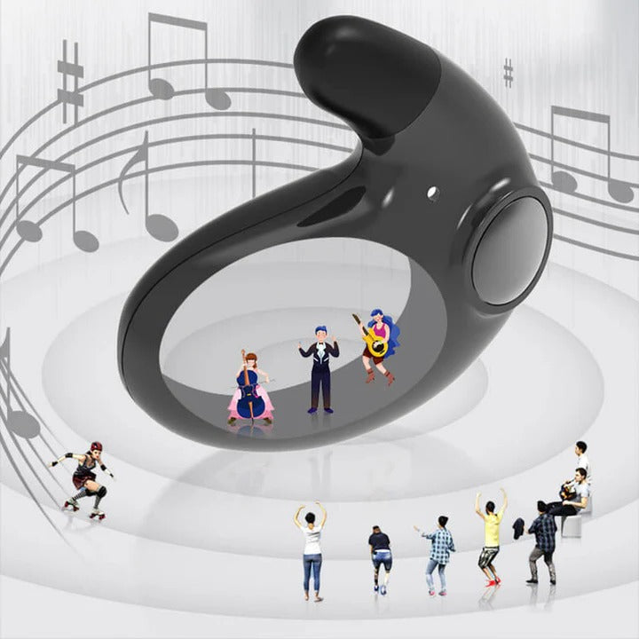Compact Wireless Earbuds with Microphone and Charging Dock