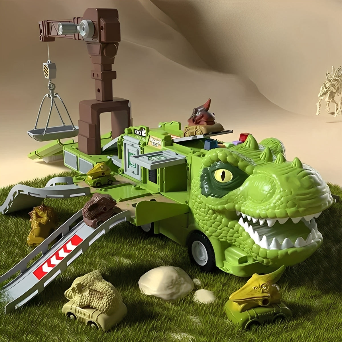 Transforming Dinosaur Adventure Truck for Kids