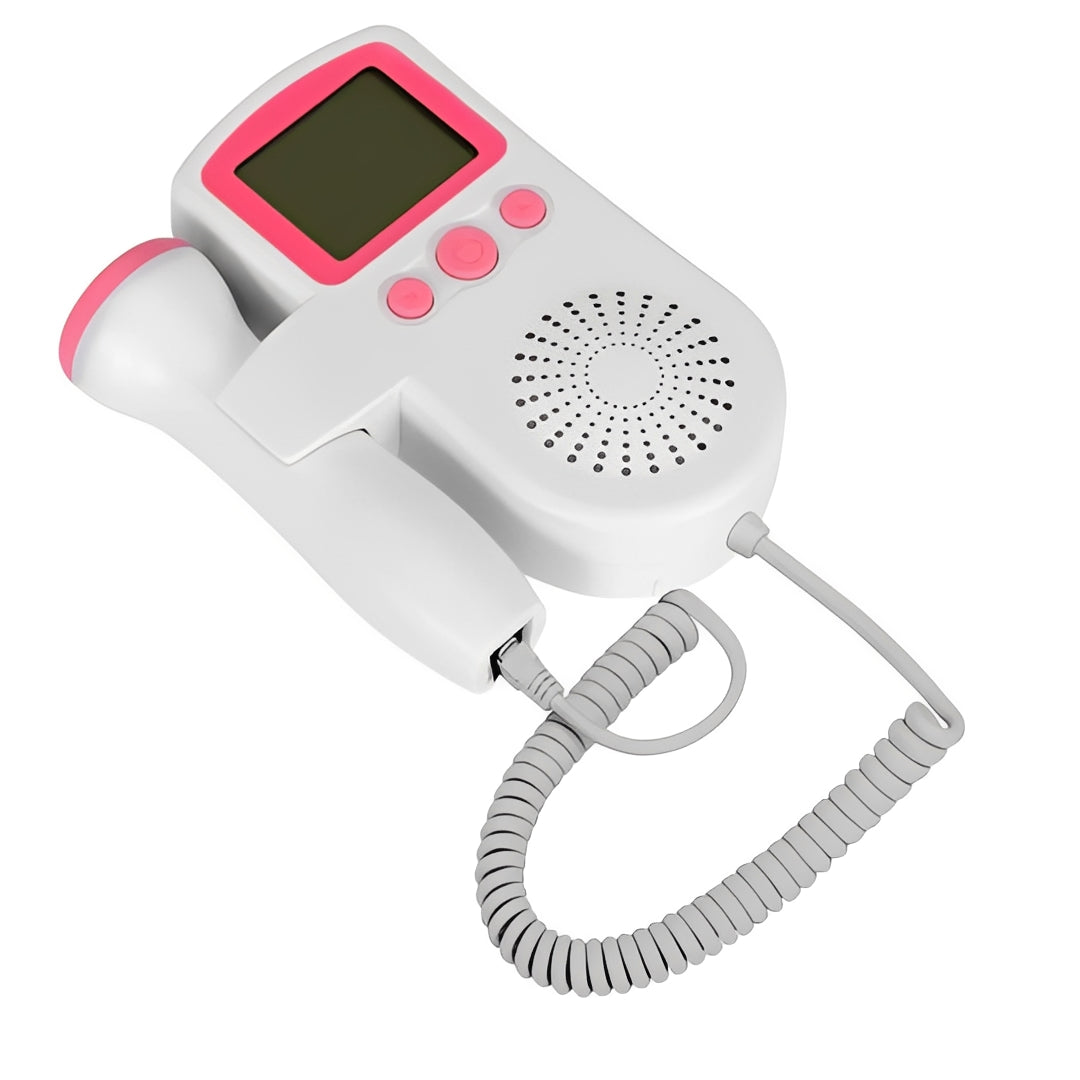 Portable Baby Sound Monitor with LCD Screen and Speaker