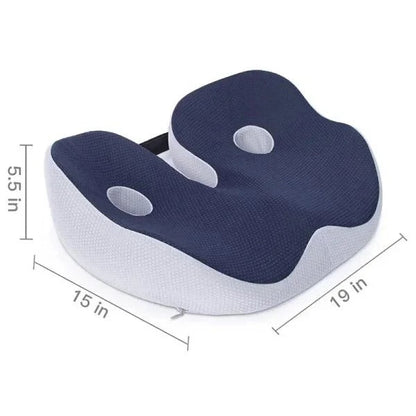 Ergonomic Memory Foam Seat Cushion with Custom Support