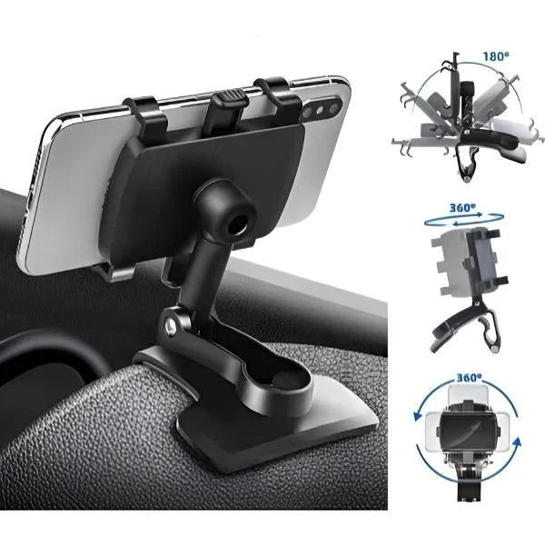 Secure Dashboard Phone Holder with Grip Technology
