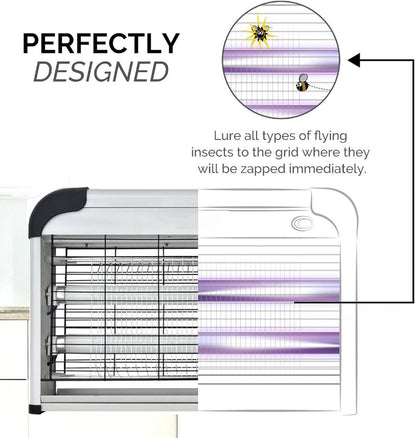 Effective Indoor Insect Eliminator with 20W UV Light Technology