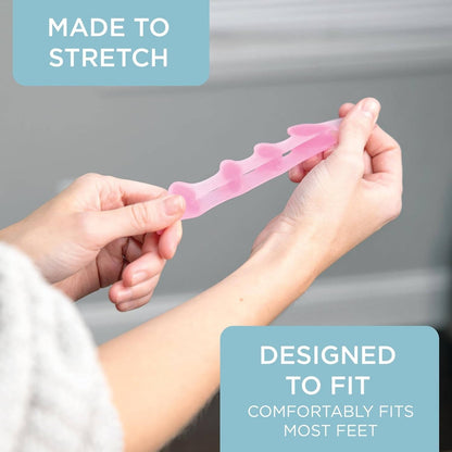 ComfortFit Silicone Toe Spacers for Daily Foot Relief