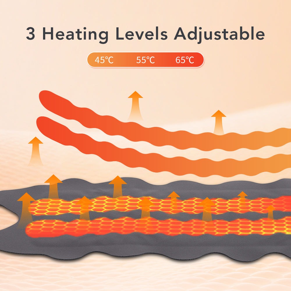 Rechargeable Hand Relaxer with Adjustable Heat and Modes