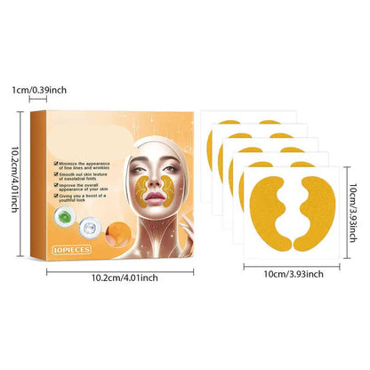 Nourishing Facial Patches for Smile Lines - 10 Count