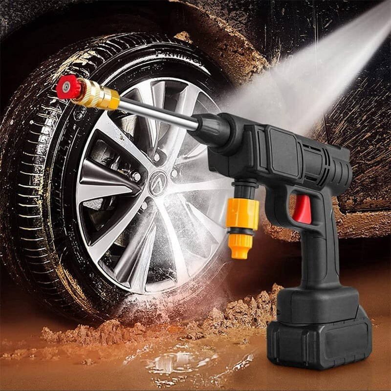 Portable Cordless Power Washer with Dual Spray Modes and Soap Tank