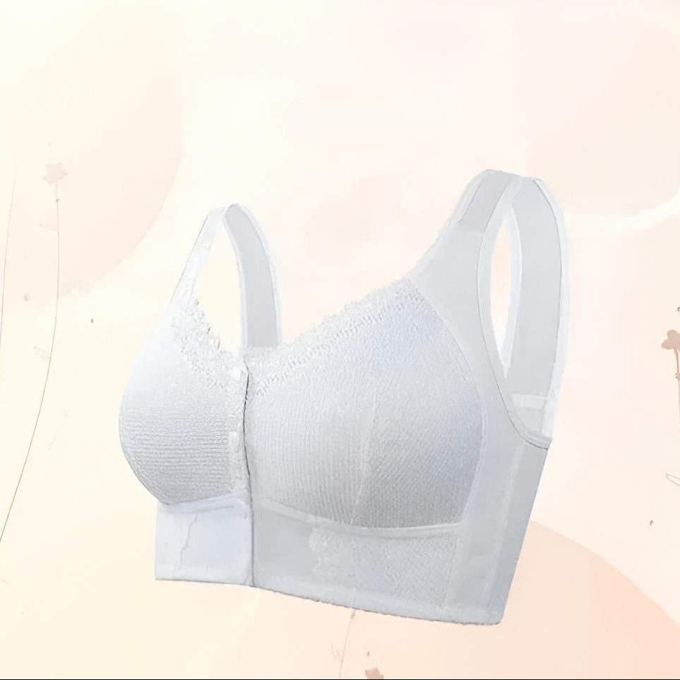 ComfortEase Wireless Front Closure Bra for Everyday Use