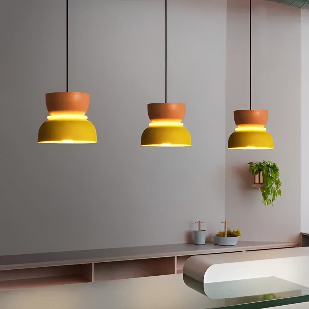 Vibrant LED Pendant Light in Scandinavian Style