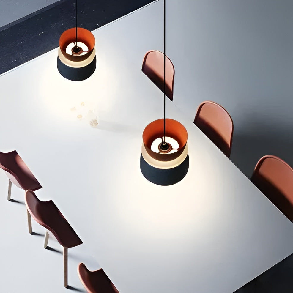 Vibrant LED Pendant Light in Scandinavian Style