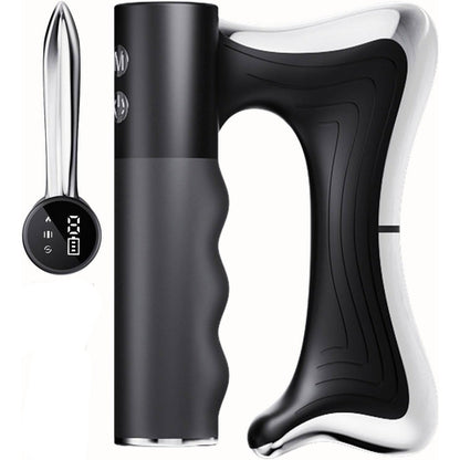 Rechargeable Muscle Relief Tool with Heat and Vibration