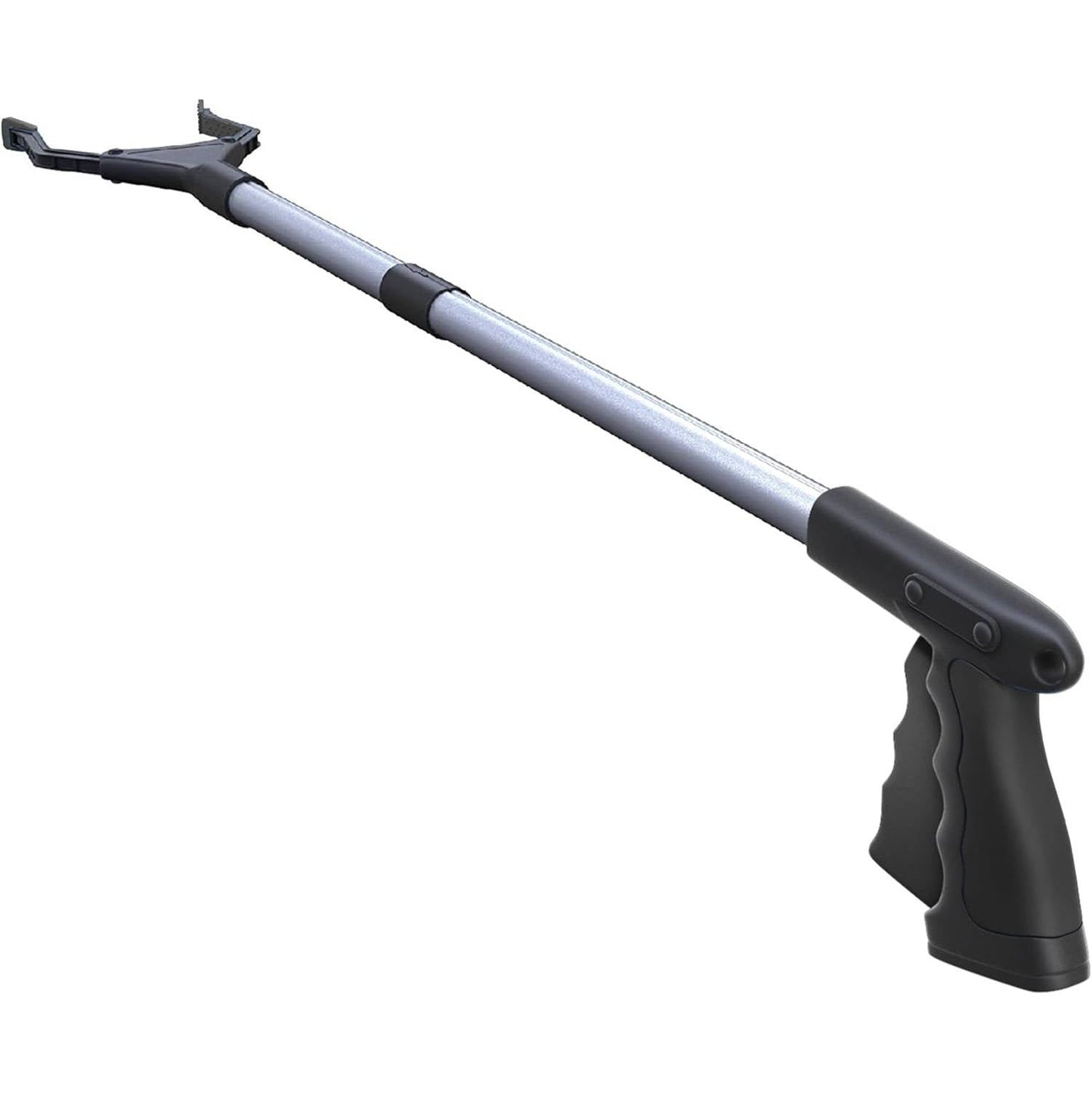 Extendable Grabbing Tool with Magnetic Tip and Compact Design