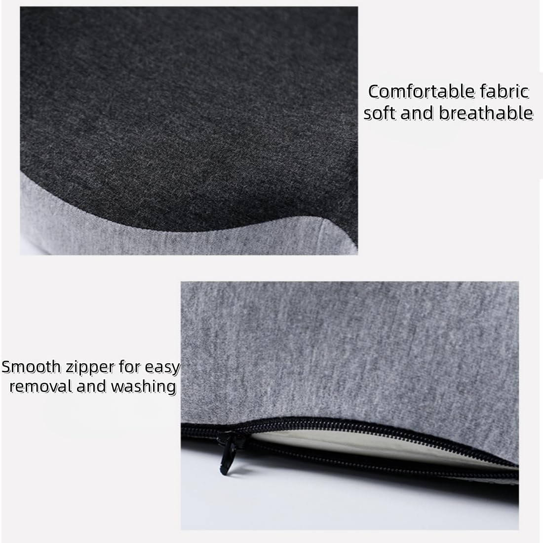 Comfort-Boosting Memory Foam Cushion for Home & Office Use