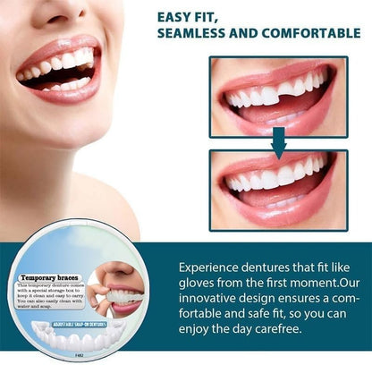 Instant Smile Enhancement Kit for Top and Bottom Teeth