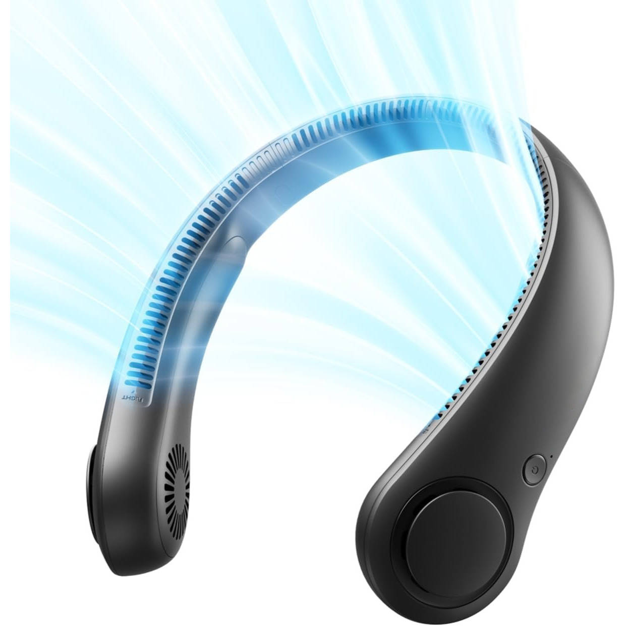 Hands-Free Neck Cooling Fan with Adjustable Speeds