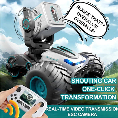 Remote-Controlled Drift Racer with HD Camera and Rechargeable Power